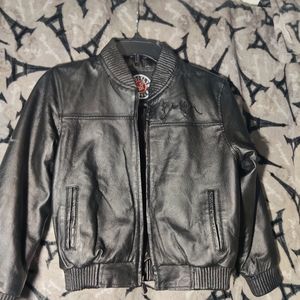Boys leather jacket